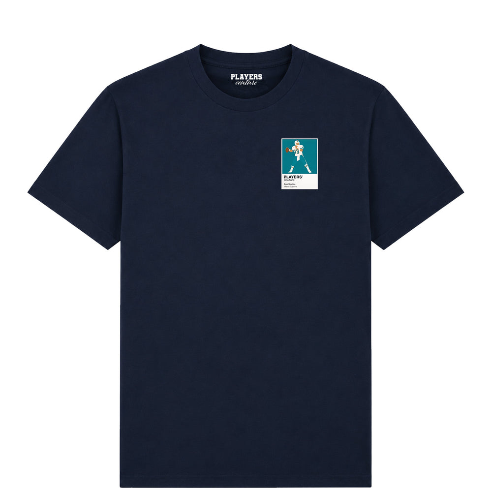 Dan Marino Dolphins American Football Icon Frame Men's T-Shirt