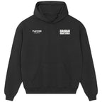 Dango Ouattara hoodie – black men's hoodie featuring the Dango Ouattara Players Couture logo