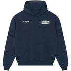 Dango Ouattara hoodie – navy men's hoodie featuring the Dango Ouattara Players Couture logo