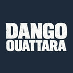 Dango Ouattara Logo Men's T-Shirt – navy close-up detail shot of the Dango Ouattara Players Couture logo design