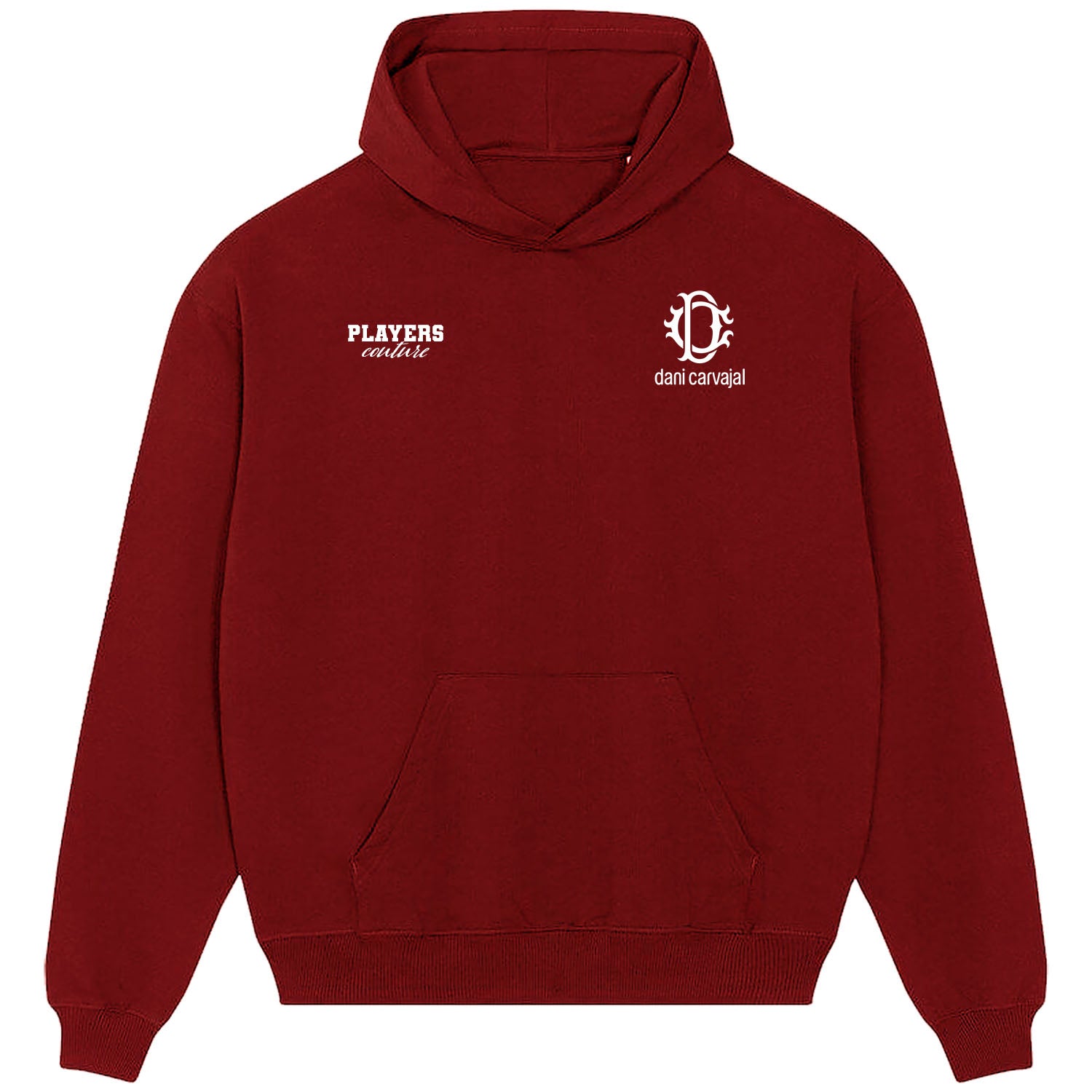 Dani Carvajal Logo Players Couture Men's Casual Hoodie Red