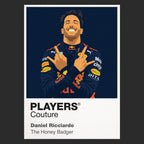 Daniel Ricciardo Formula 1 T-shirt – black view