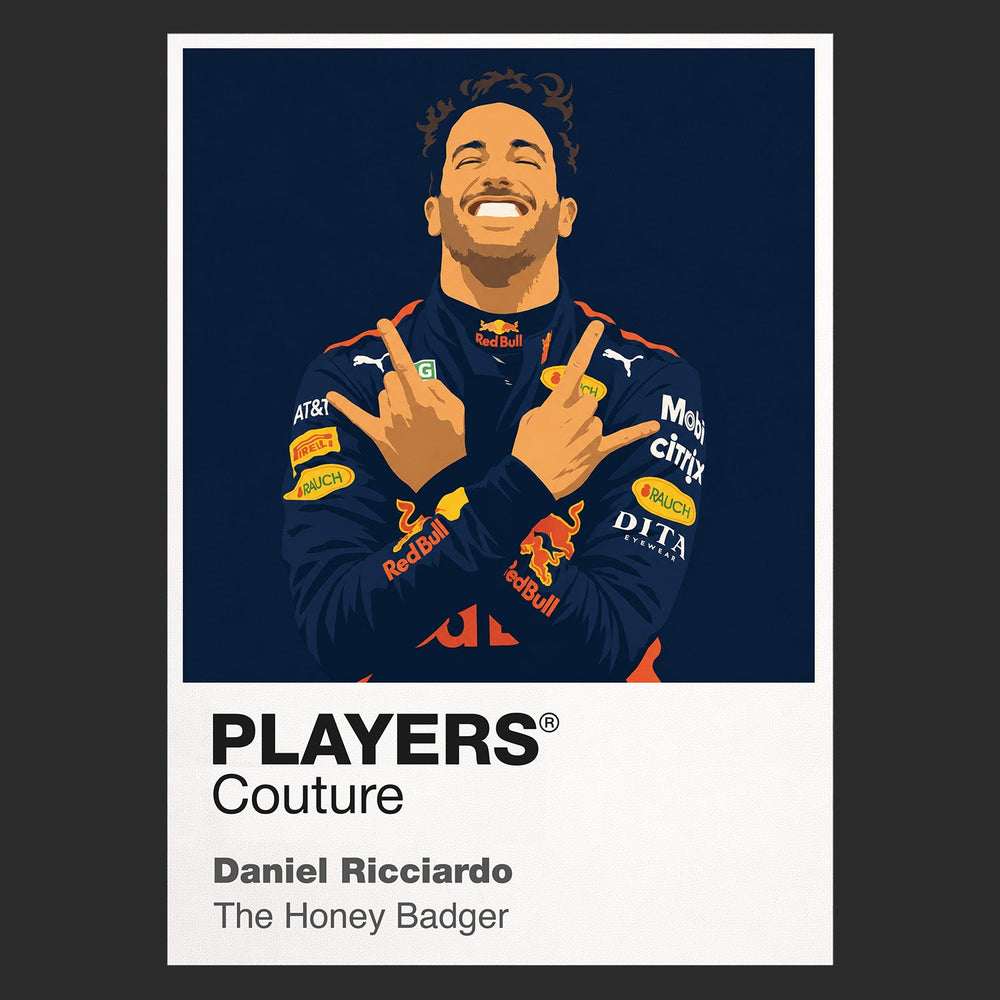 Daniel Ricciardo Formula 1 hoodie – black view