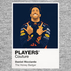 Daniel Ricciardo Formula 1 T-shirt – grey view