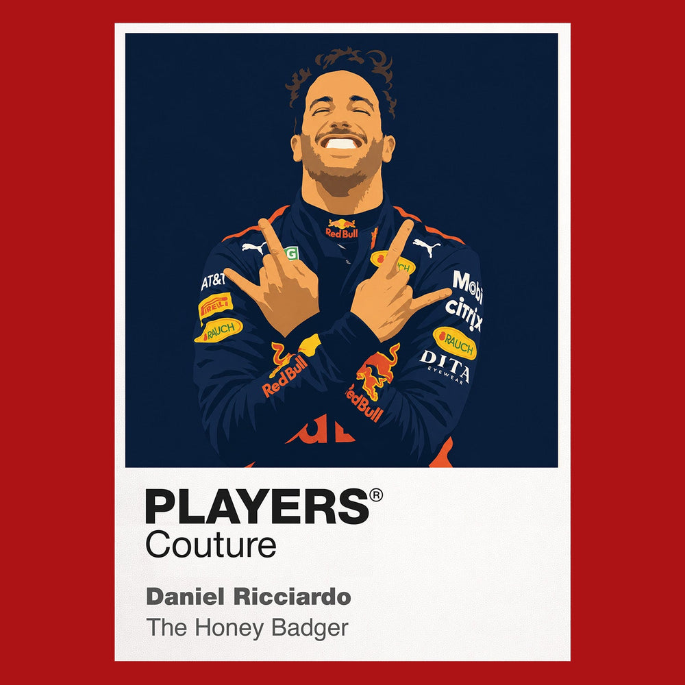 Daniel Ricciardo Formula 1 hoodie – red view