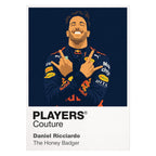 Daniel Ricciardo Formula 1 T-shirt – white view