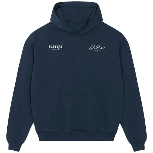 Daniele De Rossi hoodie – navy men's hoodie featuring the Daniele De Rossi Players Couture logo