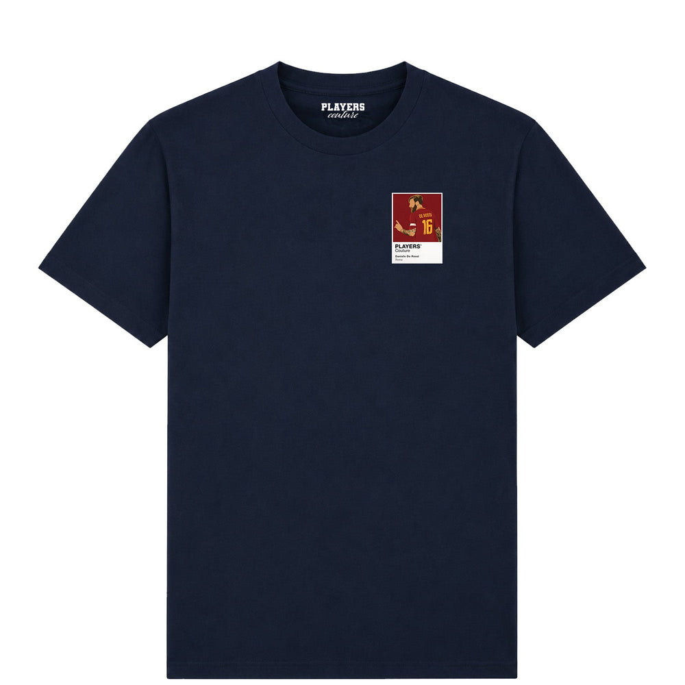 Daniele De Rossi Roma Icon Frame Men's T-Shirt – navy