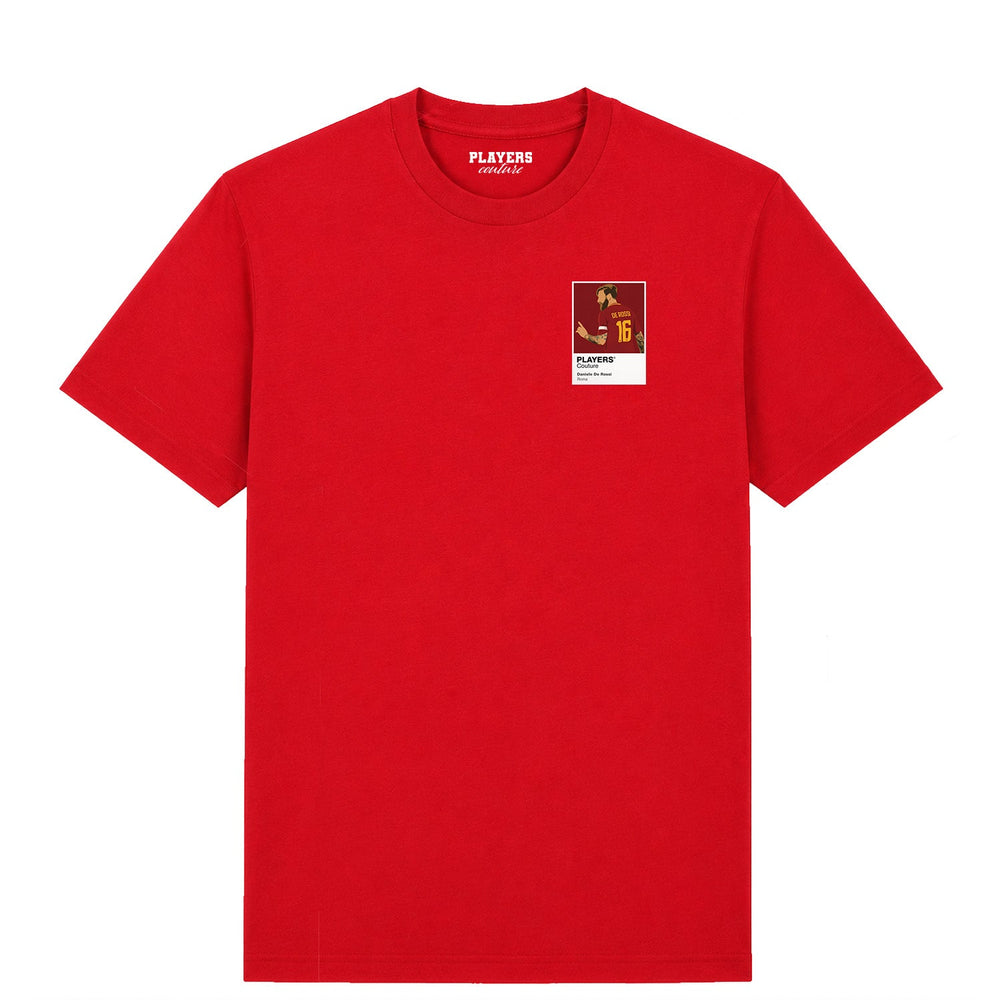 Daniele De Rossi Roma Icon Frame Men's T-Shirt – red