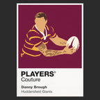 Danny Brough Huddersfield Giants rugby league hoodie black