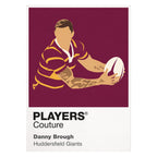 Danny Brough Huddersfield Giants rugby league T-shirt white