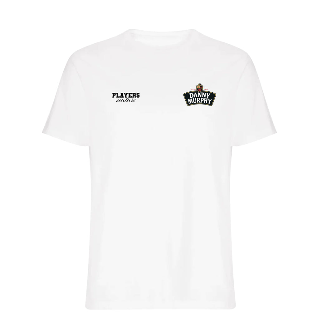 Danny Murphy Logo Players Couture Mens T-Shirt White