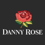 Danny Rose Logo Men's T-Shirt – black close-up detail shot of the Danny Rose Players Couture logo design