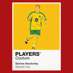 Darren Huckerby Norwich City Men's Hoodie - Red
