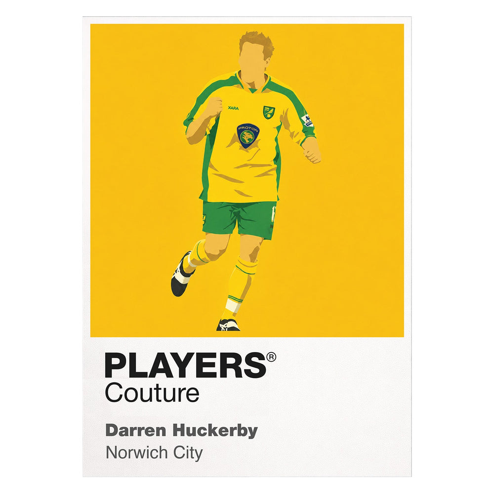 Darren Huckerby Norwich City Men's T-Shirt - White