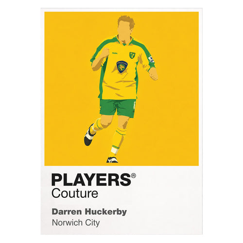 Darren Huckerby Norwich City Men's T-Shirt - White