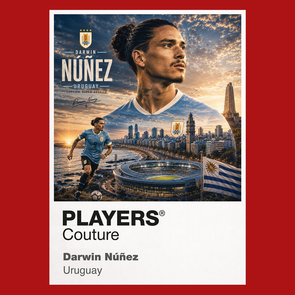 Darwin Nunez Uruguay Atlas Frame artwork by Players Couture