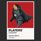 Darwin Nunez Celebration Liverpool Icon Frame Men's Hoodie