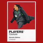 Darwin Nunez Celebration Liverpool Icon Frame Men's Hoodie
