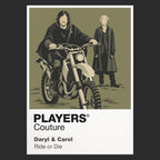 Daryl And Carol The Walking Dead TV Icon Frame Men's T-Shirt