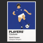 David Cooper Glasgow Rangers Icon Frame — Black