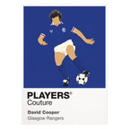 David Cooper Glasgow Rangers Icon Frame — White