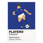 David Cooper Glasgow Rangers Icon Frame — White