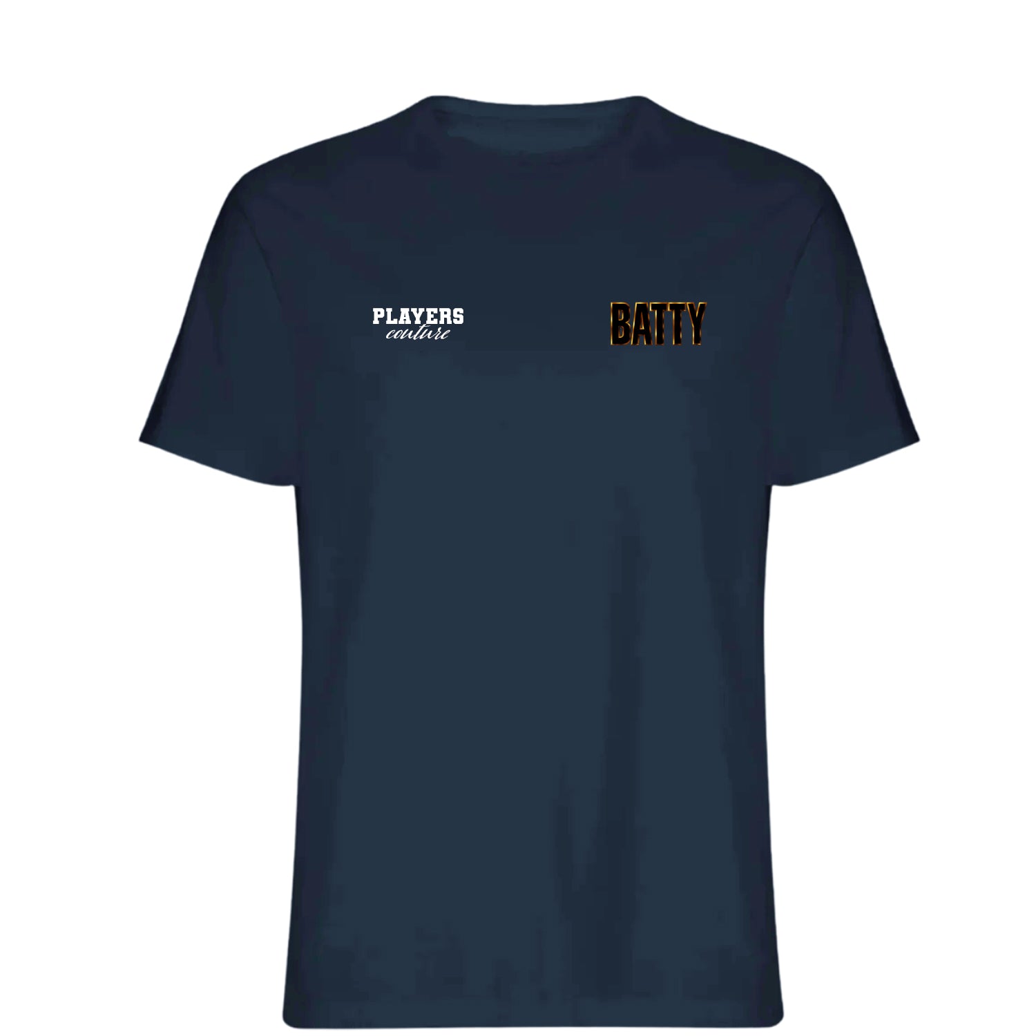 David Batty Logo Players Couture Mens T-Shirt Navy