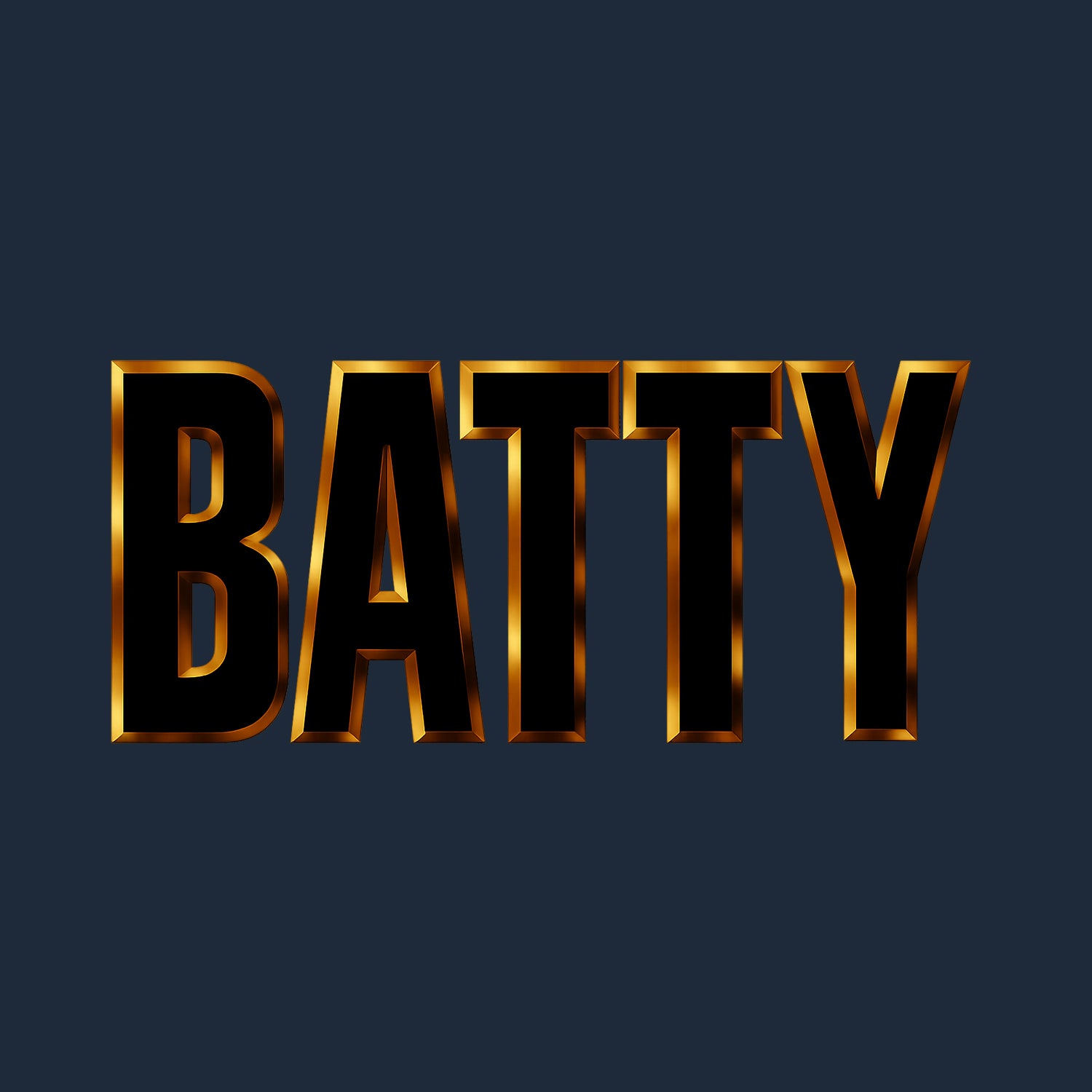 David Batty Logo Players Couture Mens T-Shirt