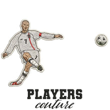 David Beckham England Badge Players Couture Mens T-Shirt