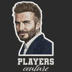 David Beckham Badge Players Couture Men's Hoodie