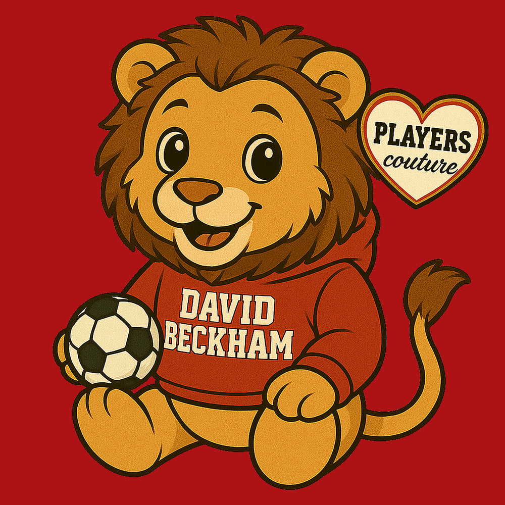 David Beckham Lion Logo Players Couture Kids Hoodie