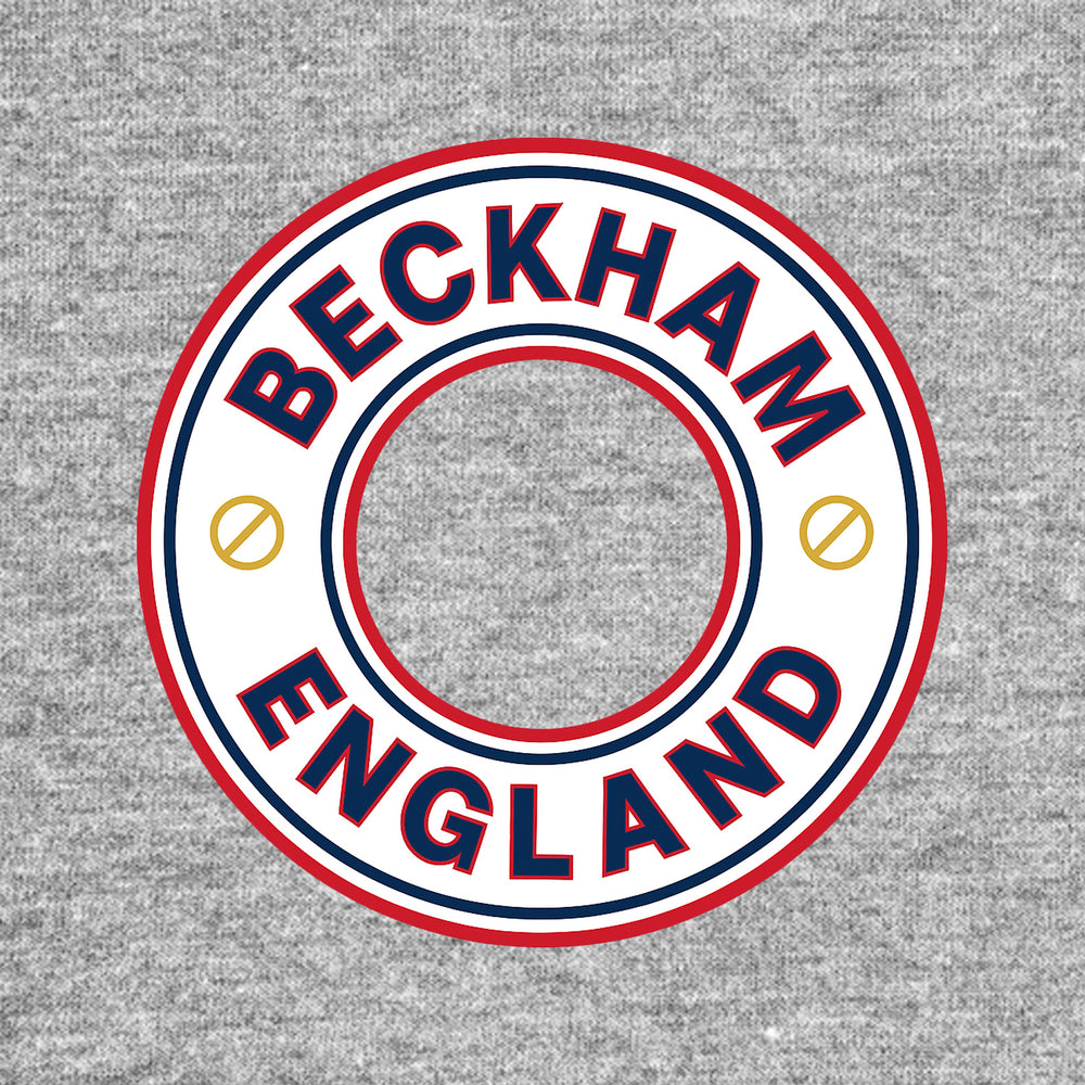 David Beckham Circle Logo Players Couture Mens T-Shirt