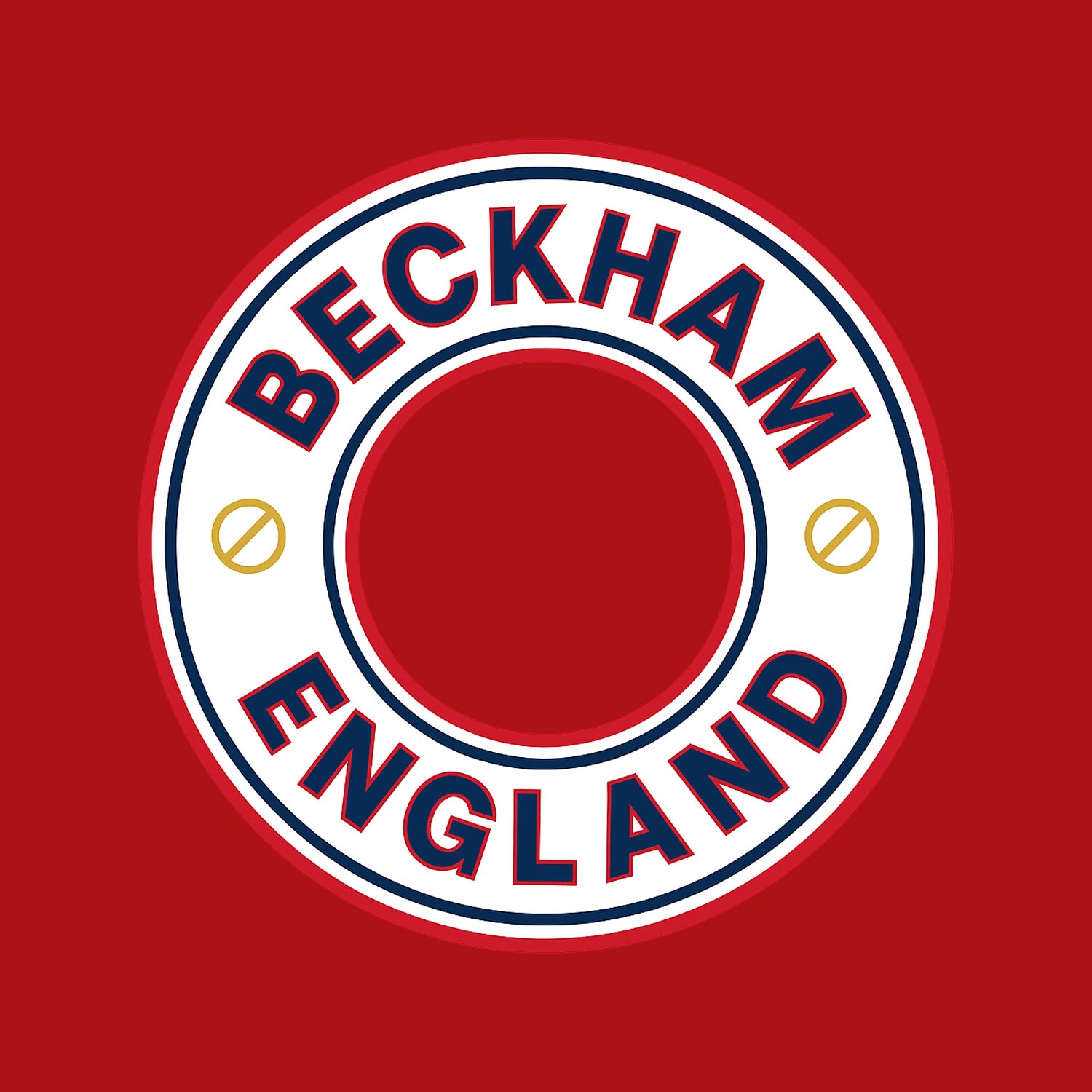 David Beckham Circle Logo Players Couture Men's Casual Hoodie