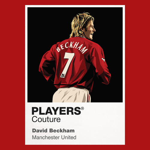 David Beckham Manchester United Icon Frame - Icon Design