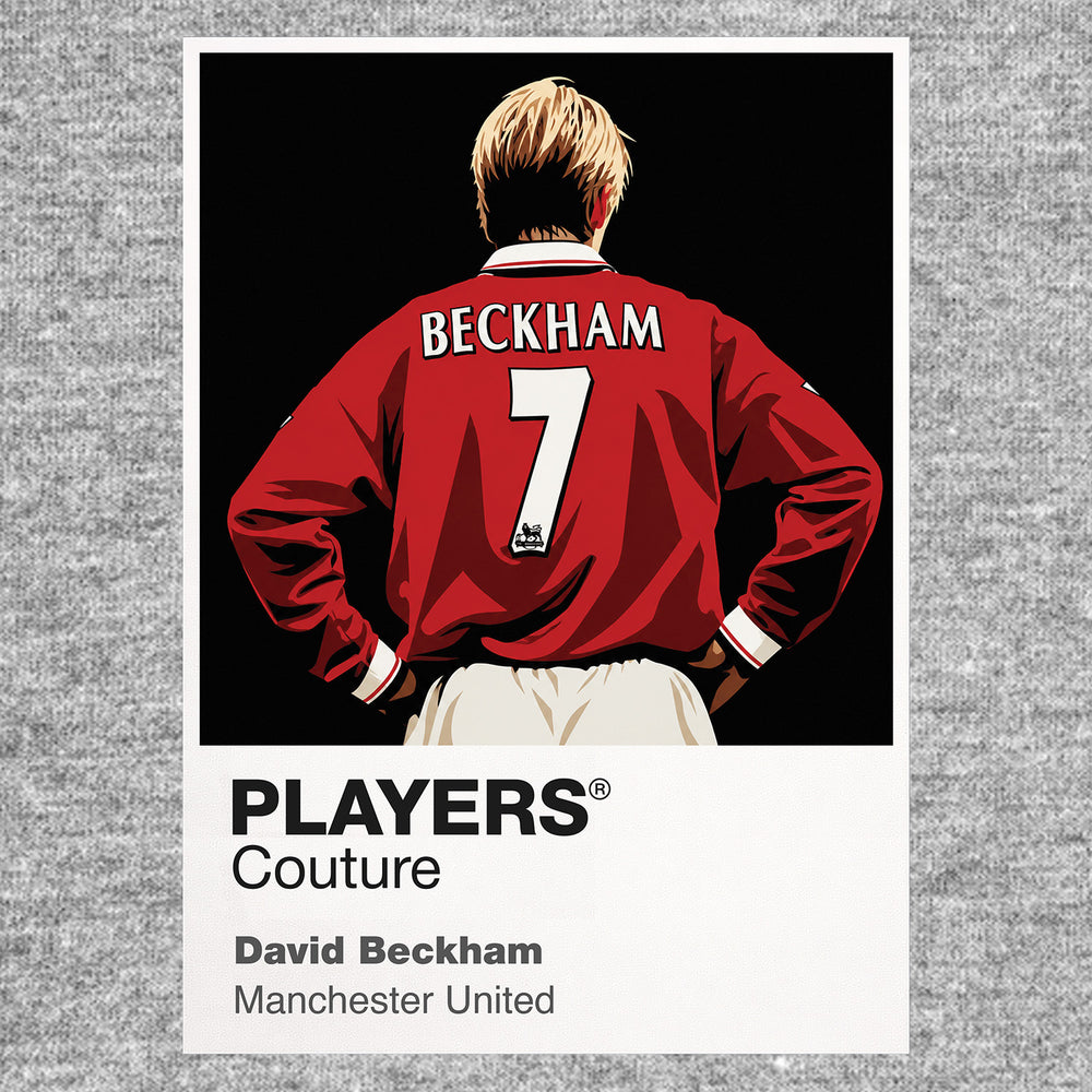 David Beckham Manchester United 2 Icon Frame Men's T-Shirt