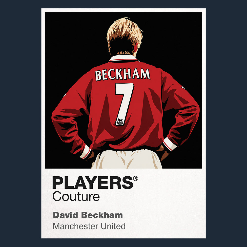 David Beckham Manchester United 2 Icon Frame Men's T-Shirt
