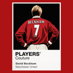 David Beckham Manchester United 2 Icon Frame Men's T-Shirt