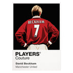David Beckham Manchester United 2 Icon Frame Men's T-Shirt