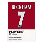 David Beckham 7 Football Shirt Frame Men's Hoodie – white close-up detail shot of the David Beckham 7 Football Players