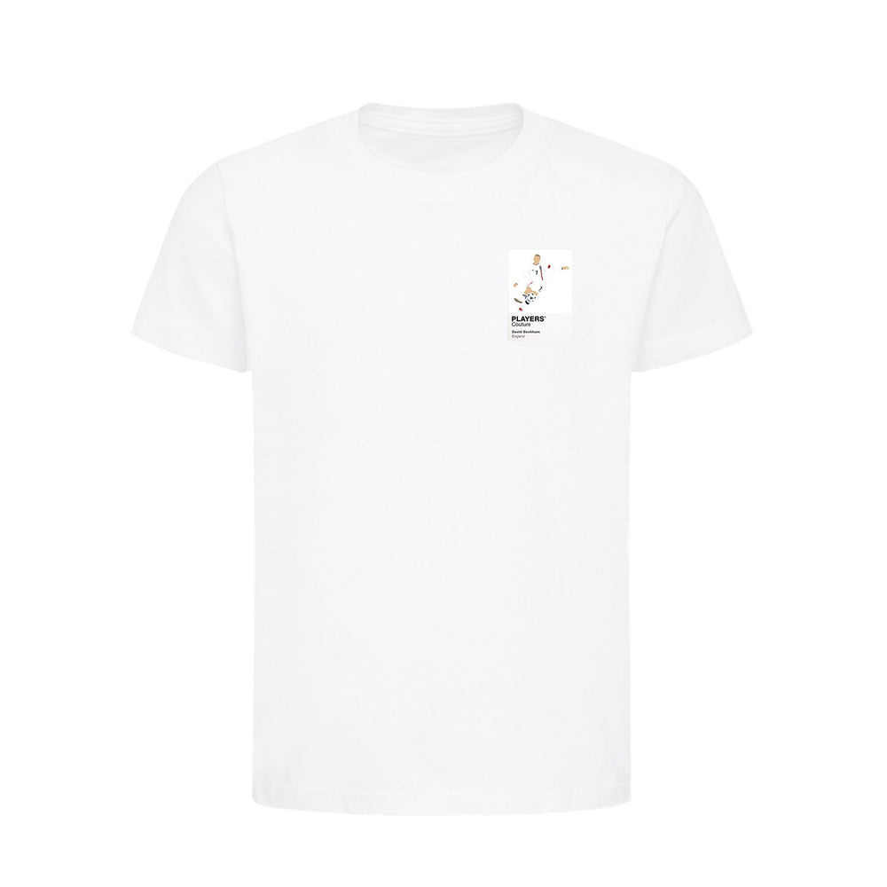 David Beckham Players Couture Kids White T-Shirt