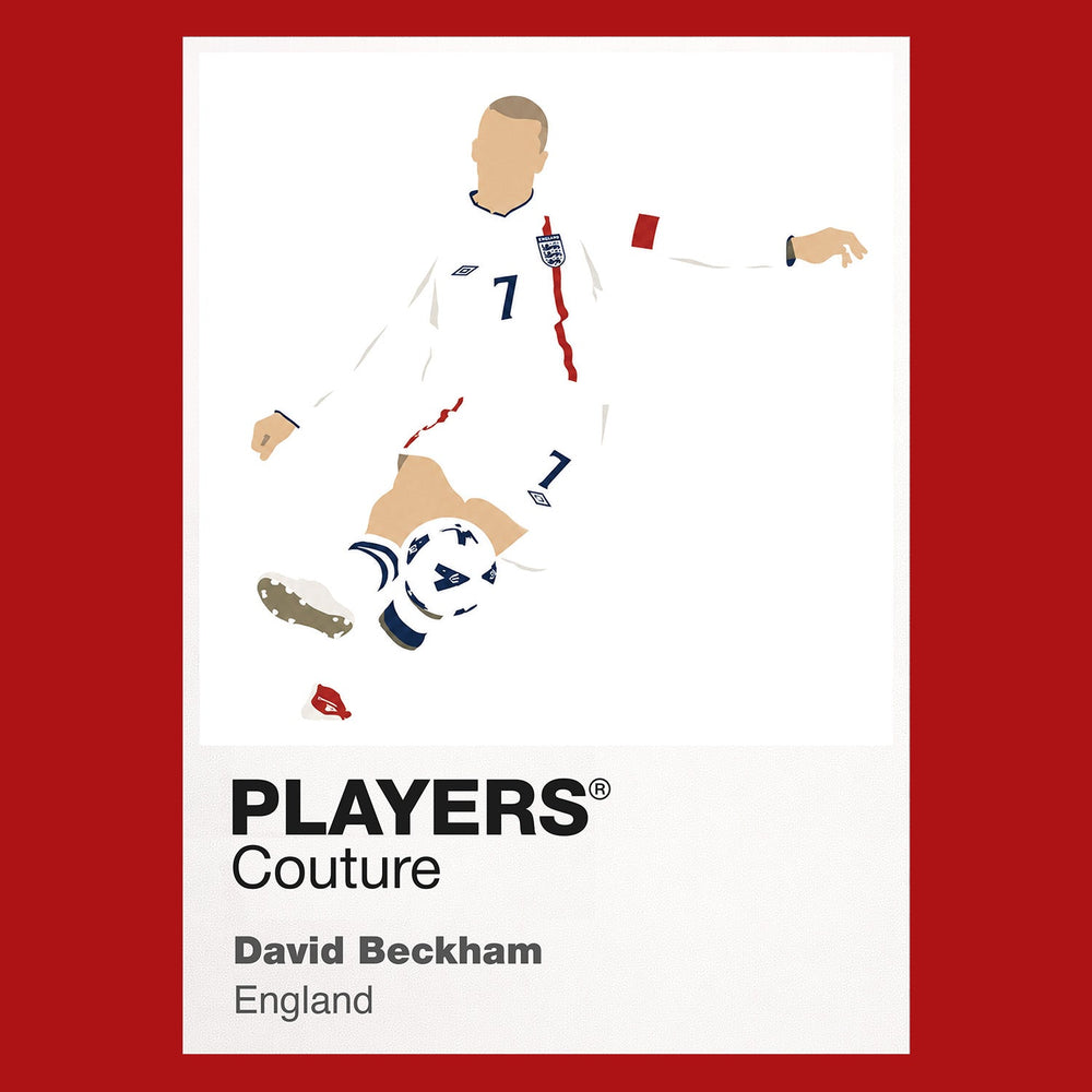 David Beckham Players Couture Frame Red