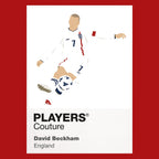 David Beckham Players Couture Frame Red