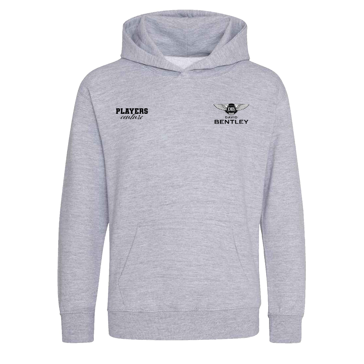 David Bentley Logo Players Couture Kids Hoodie Gray