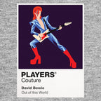 David Bowie Men's T-Shirt - Grey