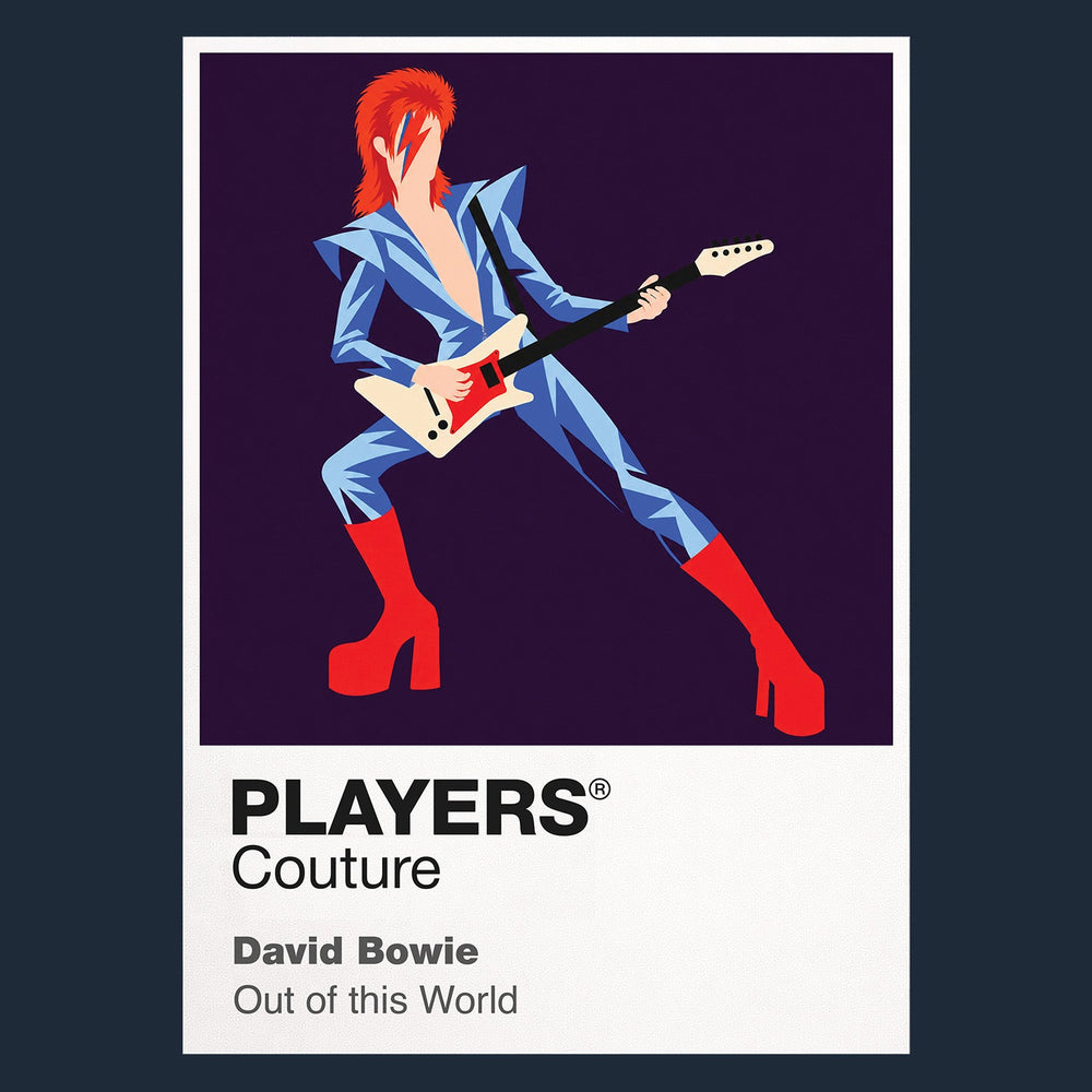 David Bowie Men's T-Shirt - Navy