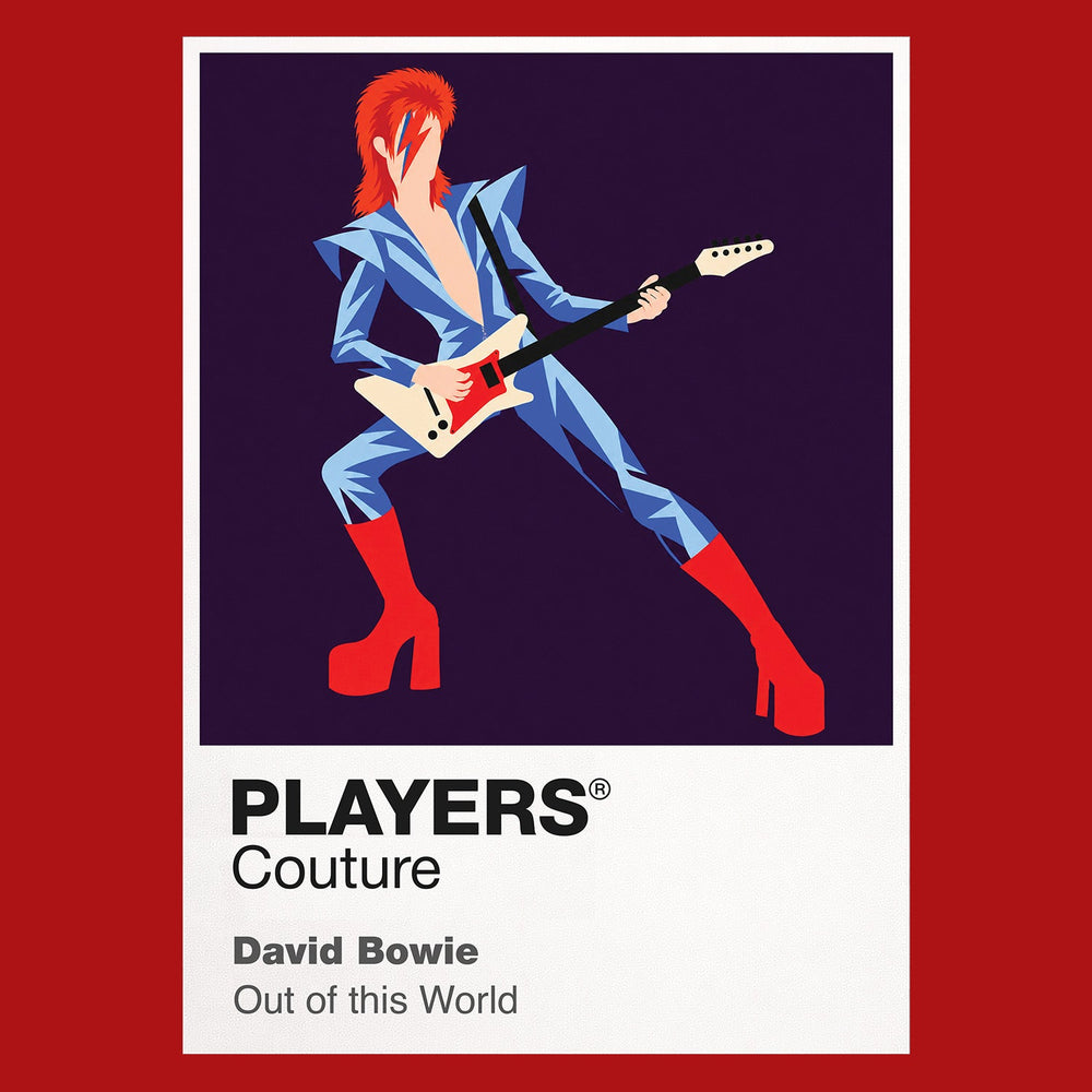 David Bowie Men's T-Shirt - Red