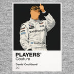 David Coulthard Formula 1 T-shirt – grey view