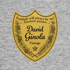 David Ginola Logo Players Couture Men's Casual Hoodie