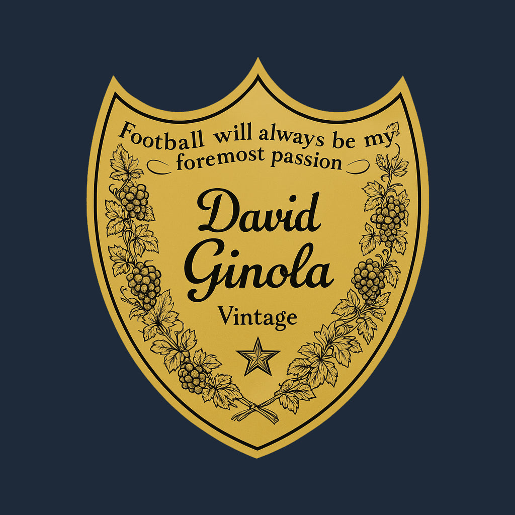 David Ginola Logo Players Couture Men's Casual Hoodie